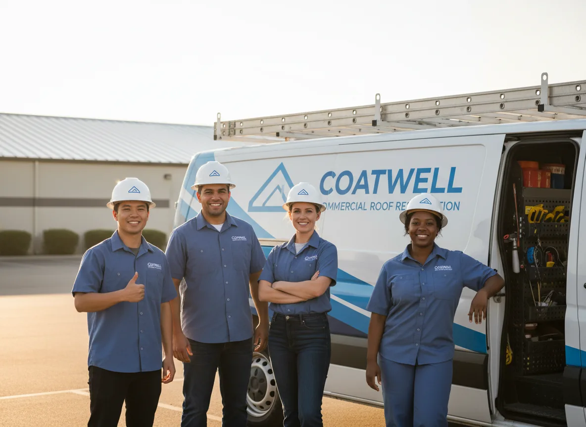 Commercial roof coating company in Garber, OK